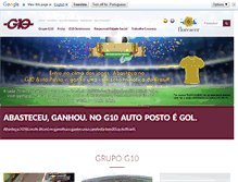 Tablet Screenshot of g10.com.br